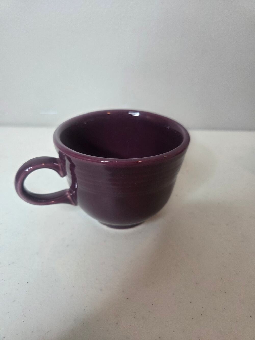 Fiestaware Plum Coffee Cup Vintage Replacement Mug Retired Color